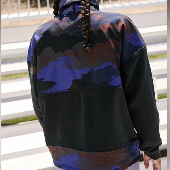 NWOT FP MOVEMENT Daybreak Half Zip Sweatshirt M 25” p2p $148 Retail - Picture 3 of 11